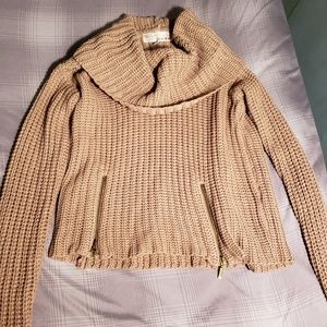 waffle knit sweater